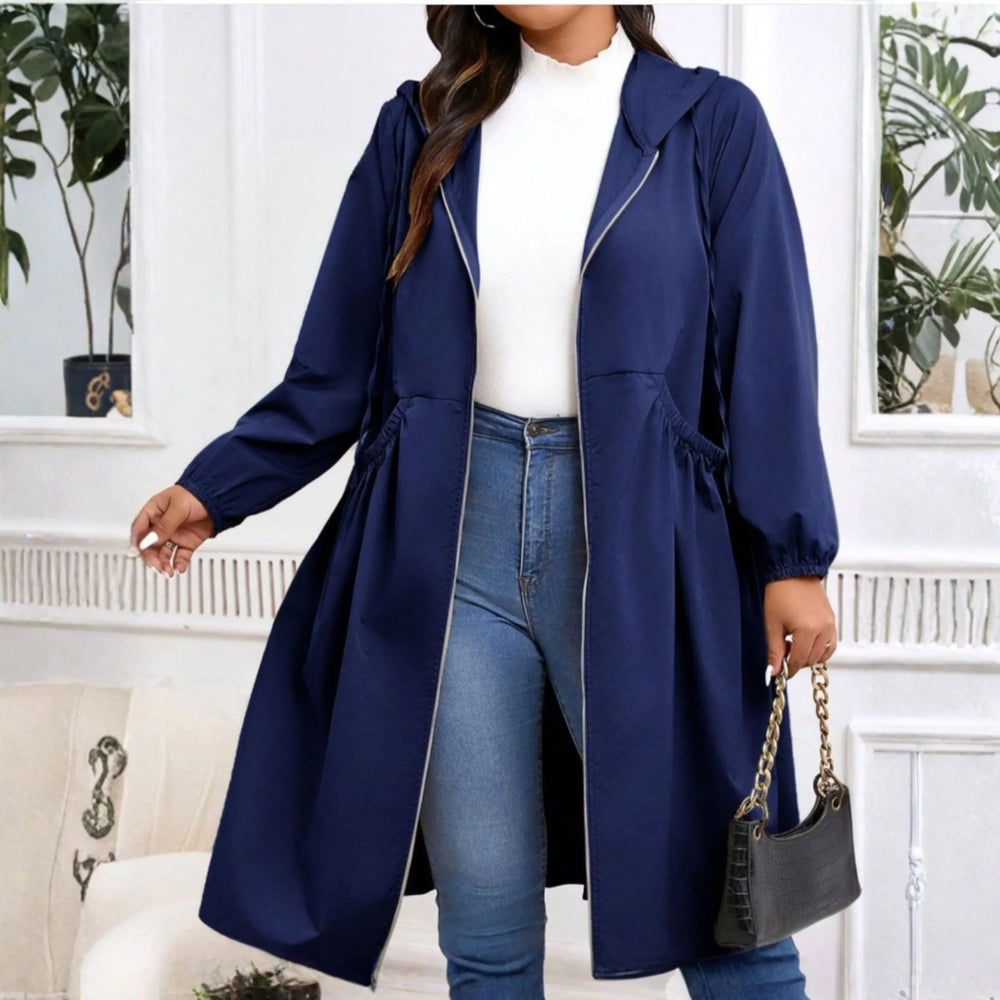 Women's hooded coat, view 2