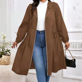 Women's hooded coat, view 5