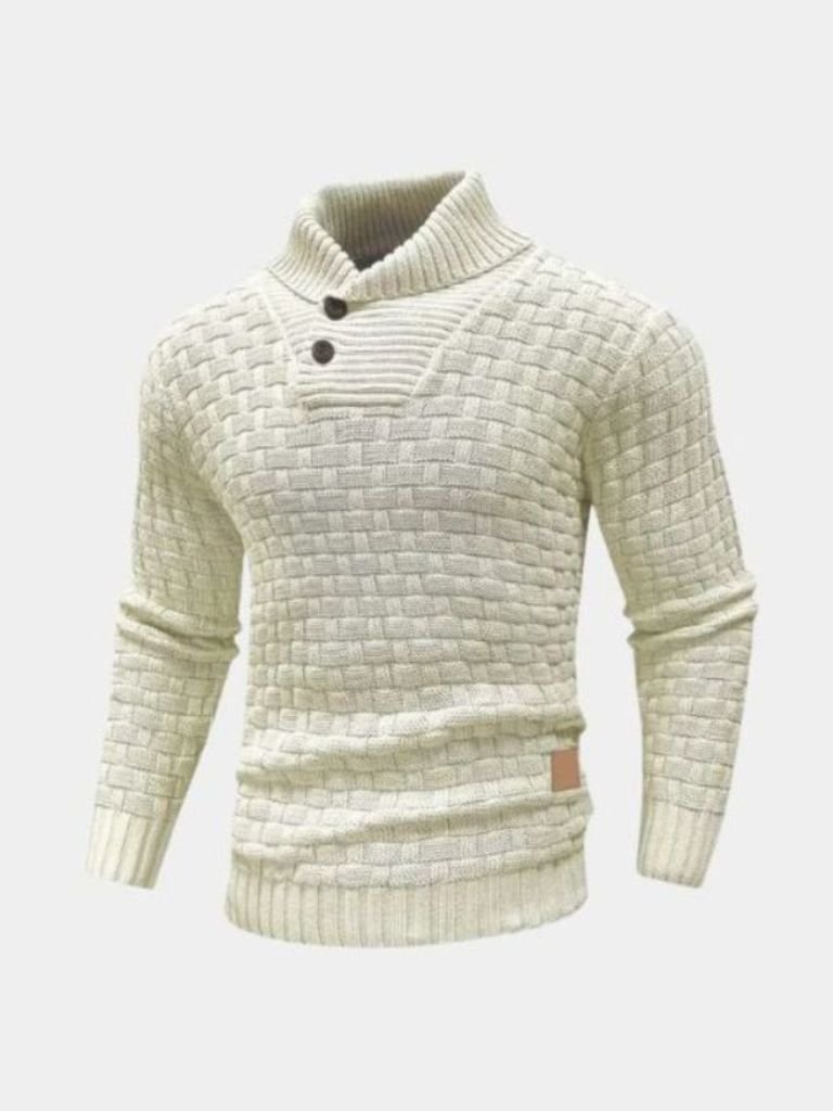 Men's longline cardigan, view 1