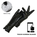 RetroGrove Vintage Leather Ladies Gloves - Classic Retro Style, Premium Quality, Perfect for All Occasions