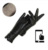 RetroGrove Vintage Leather Ladies Gloves - Classic Retro Style, Premium Quality, Perfect for All Occasions