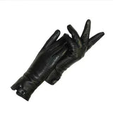 RetroGrove Vintage Leather Ladies Gloves - Classic Retro Style, Premium Quality, Perfect for All Occasions
