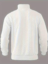 Vintage Men's Jumper with Zip - Victor - 3