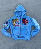 Elite KP Men's Full-Zip Hoodie - Premium Comfort & Style for Active Lifestyle