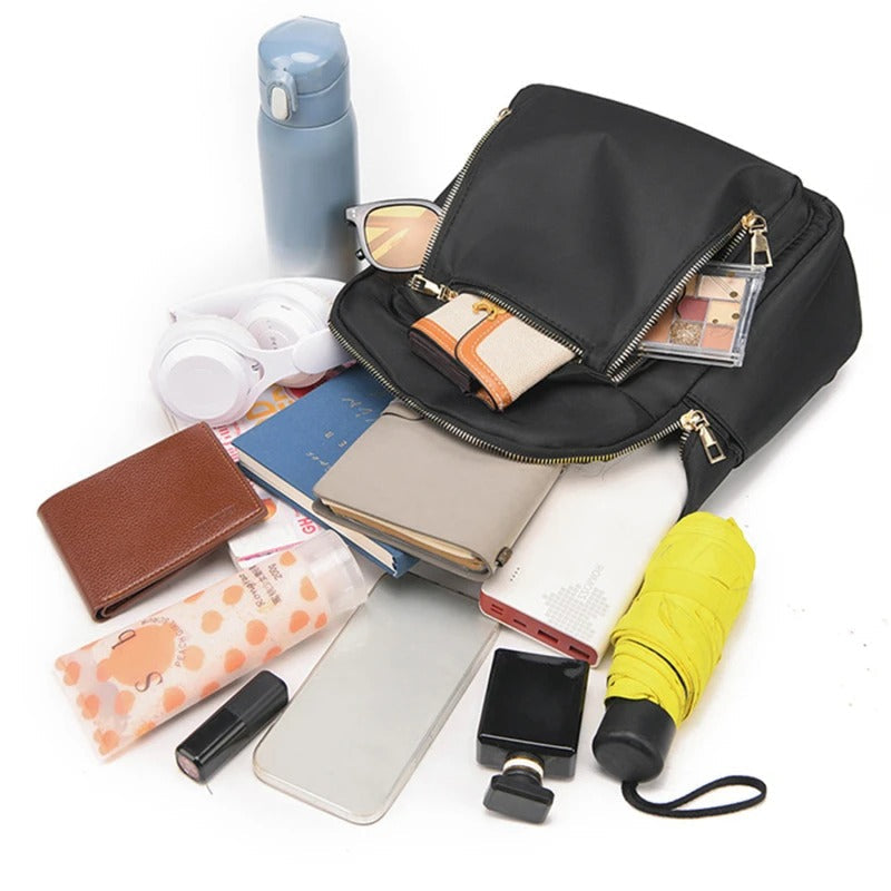 Stylish Women's PU Leather Travel Backpack - Durable, Lightweight & Versatile for Everyday Use