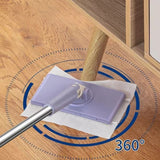 Enhanced Product Title: "360° Rotierender Flachmopp – Berührungsfreie Reinigung für Effiziente Bodenpflege" 

This title includes relevant keywords while emphasizing the product's unique features, making it more appealing for Google Shopping.