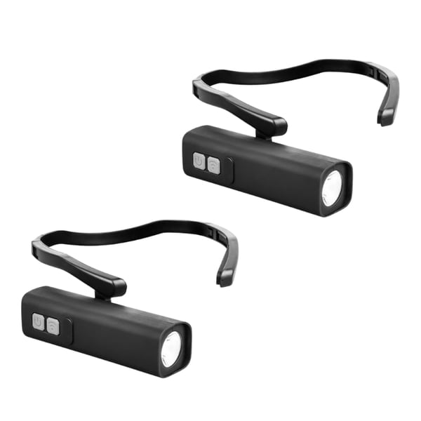 Gesture-Control LED Ear-Hook Headlamp – 1000mAh, USB-C Rechargeable & Water-Resistant