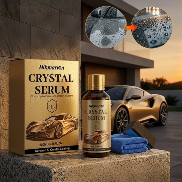 Car Ceramic Coating – 9H+ Hardness, Hydrophobic & 100ml (12-Month Protection)