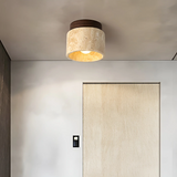 Enhanced Product Title: "Wabi Sabi Yellow Marble Japanese Ceiling Lamp - TranquilStone | Elegant Home Lighting | Unique Design for Modern Interiors" 

This optimized title includes relevant keywords and phrases that can help improve visibility in Google S