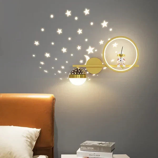 GlowNest Children's Wall Lamp - Soft Night Light for Kids' Room Decor