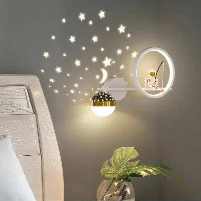 GlowNest Children's Wall Lamp - Soft Night Light for Kids' Room Decor