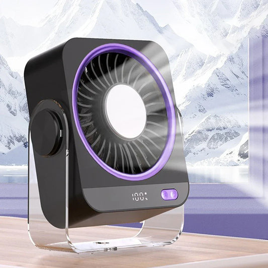 Portable Desk Fan – Rechargeable & Personal Cooling Design
