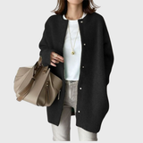 Stylish Wanda Longline Open-Front Cardigan for Women - Cozy & Versatile Layering Piece