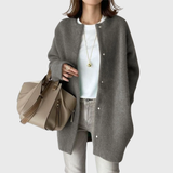 Stylish Wanda Longline Open-Front Cardigan for Women - Cozy & Versatile Layering Piece