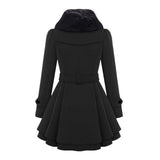 Warm and Long Ladies' Winter Coat - Vivienne