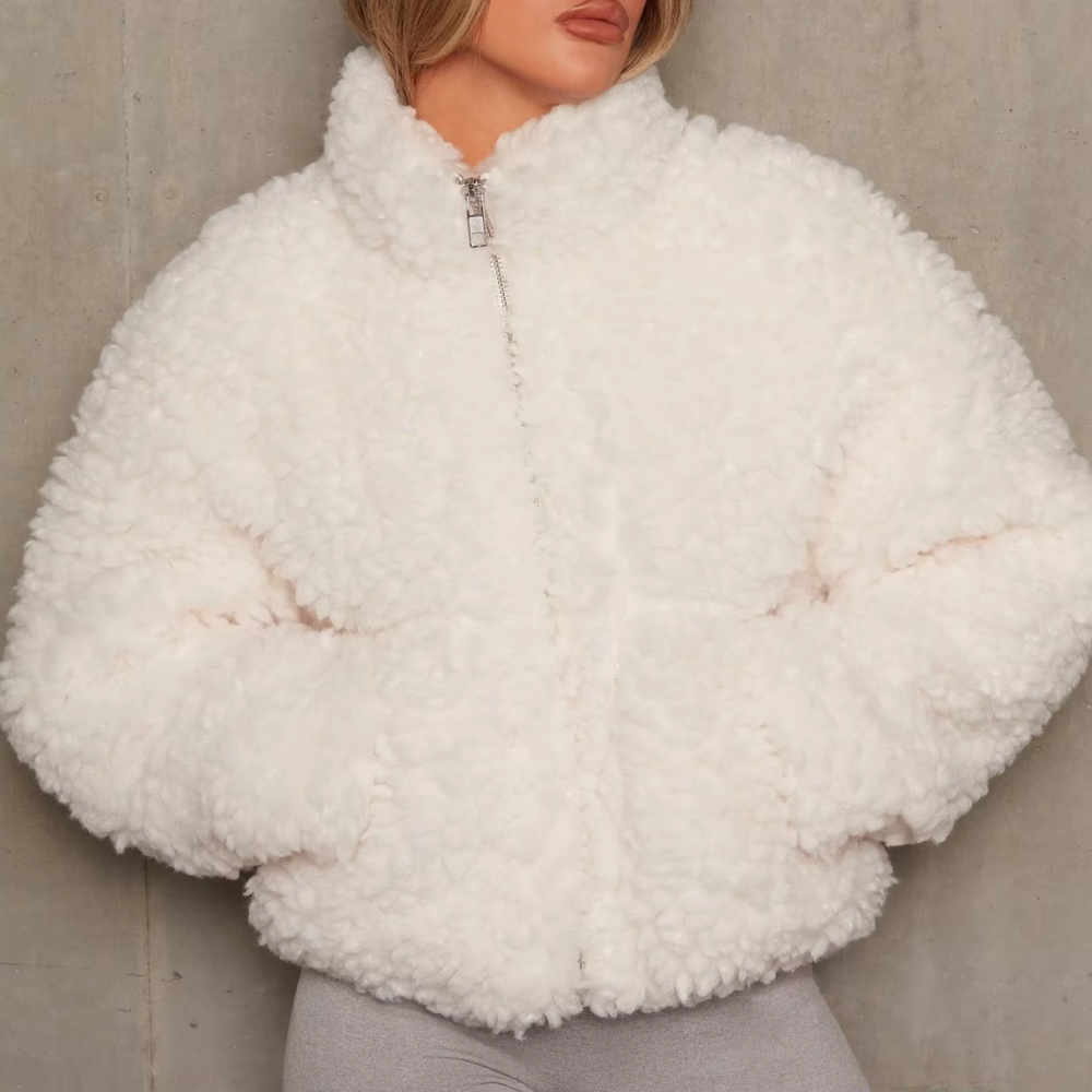 Warm and Soft Ladies' Coat - Livia