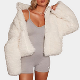 Warm and Soft Ladies' Coat - Livia