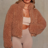 Warm and Soft Ladies' Coat - Livia