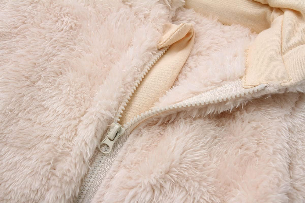 Cozy Hooded Baby Romper - Warm & Snuggly Infant Jumpsuit for Ultimate Comfort
