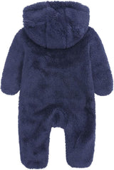 Cozy Hooded Baby Romper - Warm & Snuggly Infant Jumpsuit for Ultimate Comfort