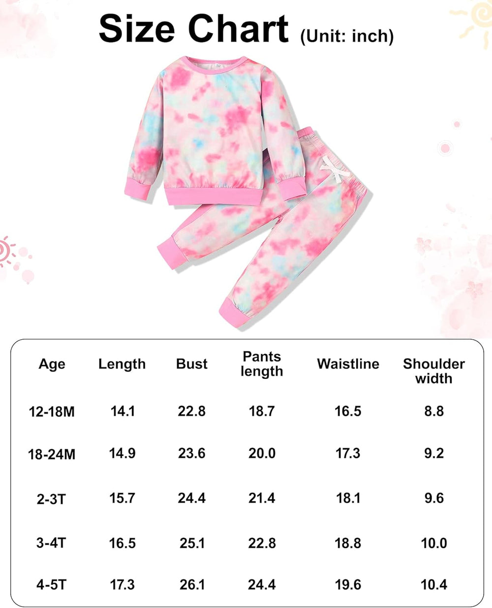 Cozy Girls' Warm Baby Sweater Set - Soft Knit Pullover & Pants Outfit for Winter