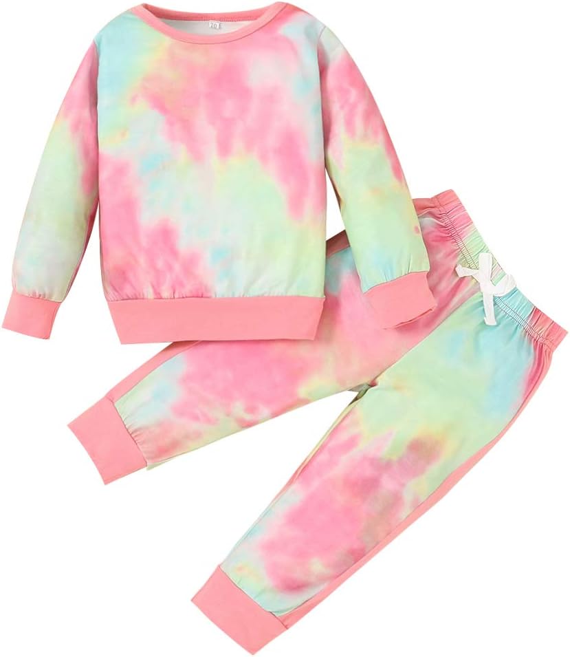 Cozy Girls' Warm Baby Sweater Set - Soft Knit Pullover & Pants Outfit for Winter
