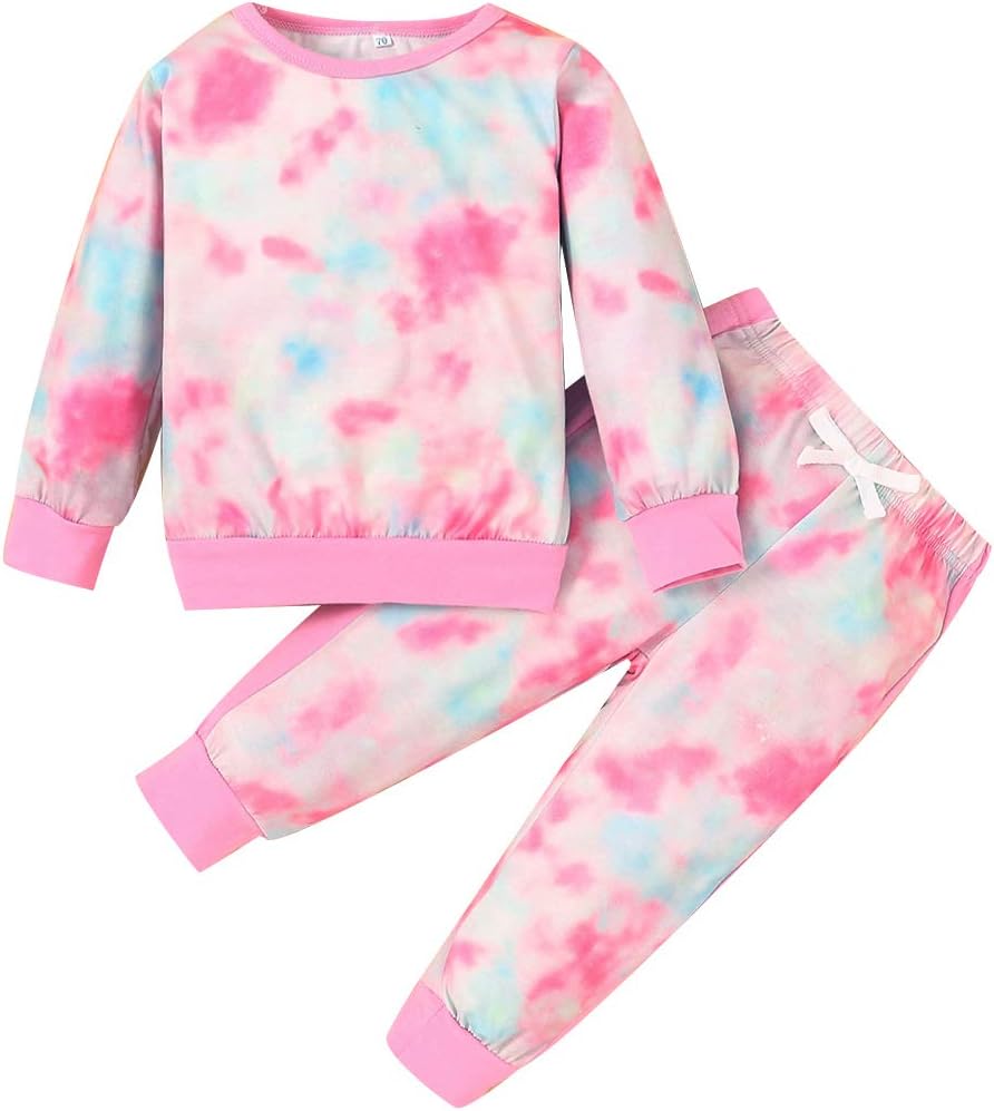 Cozy Girls' Warm Baby Sweater Set - Soft Knit Pullover & Pants Outfit for Winter