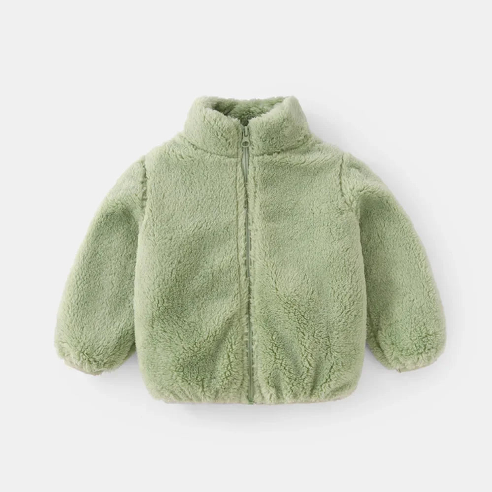 Cozy Kids' Autumn & Winter Coat - Warm, Stylish, and Durable Outerwear for Children