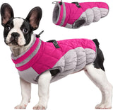 Cozy Winter Dog Jacket with Integrated Harness - Warm & Durable Pet Coat for Cold Weather