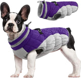 Cozy Winter Dog Jacket with Integrated Harness - Warm & Durable Pet Coat for Cold Weather