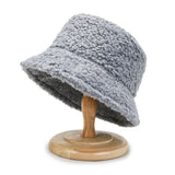 Cozy Fashion Teddy Bucket Hat for Women - Livia | Trendy Winter Accessory