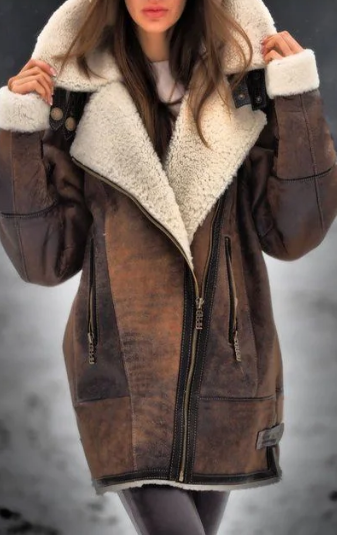 Warm Fleece Jacket for Women - Amara