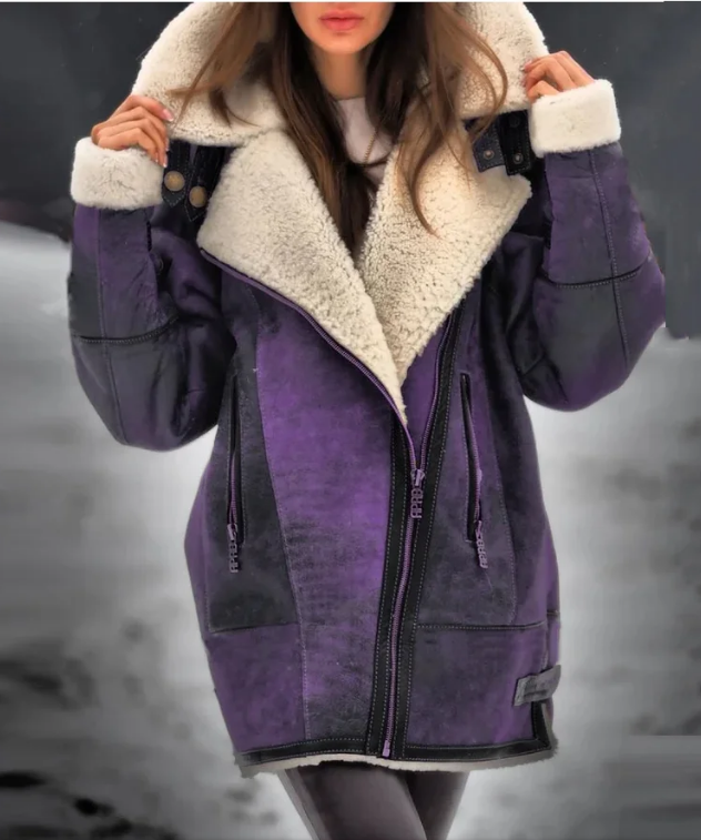Warm Fleece Jacket for Women - Amara