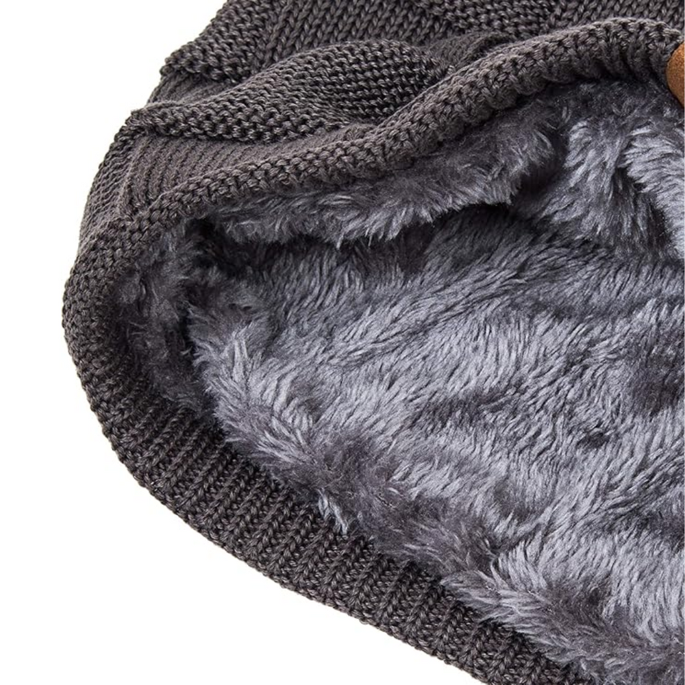 Yves Warm Knitted Beanie - Cozy Winter Hat for Men & Women | Stylish Knit Cap for Cold Weather