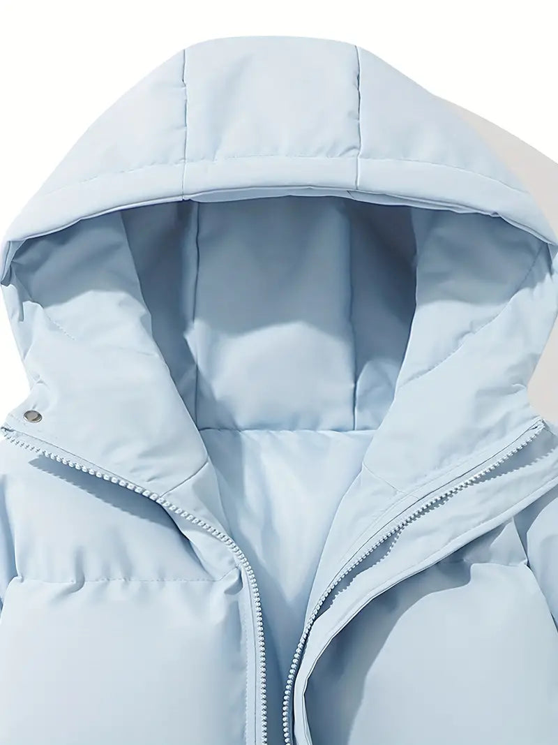 Warm Ladies Jacket with Hood - Aurelia