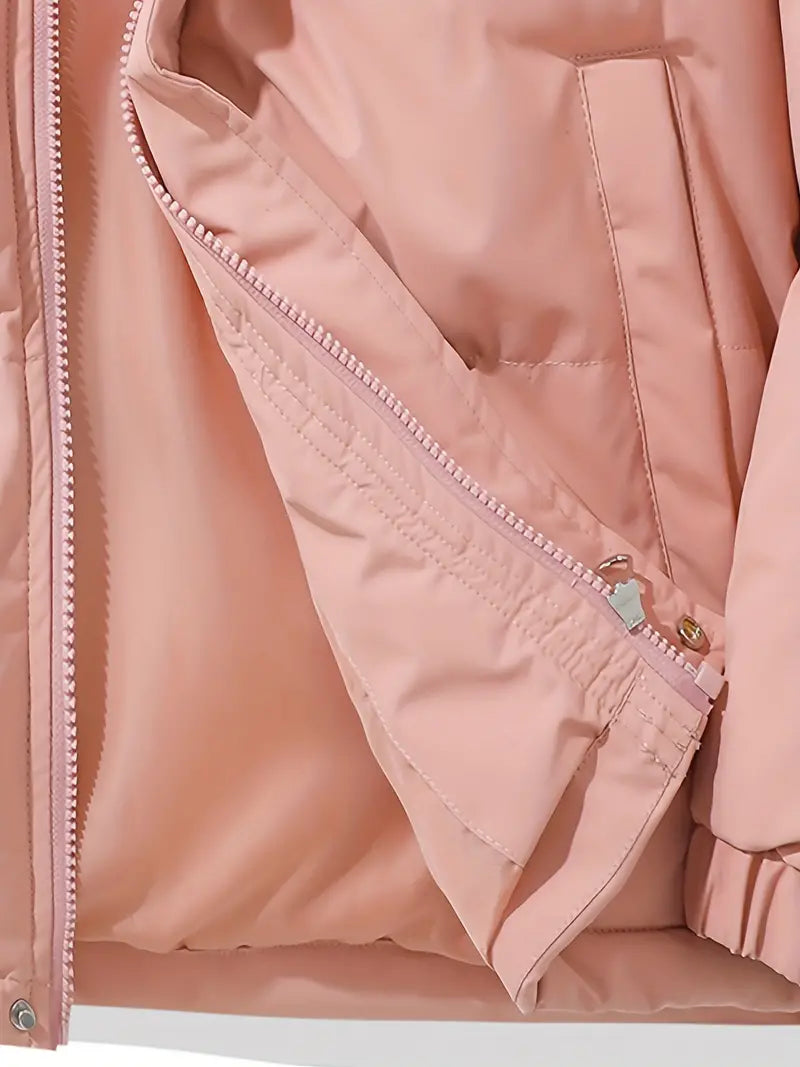 Warm Ladies Jacket with Hood - Aurelia