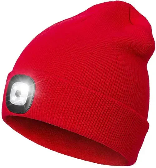 Robin Warm LED Beanie Hat with Built-in Light - Perfect for Outdoor Activities & Cold Weather
