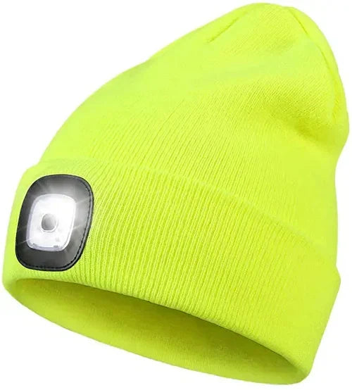 Robin Warm LED Beanie Hat with Built-in Light - Perfect for Outdoor Activities & Cold Weather
