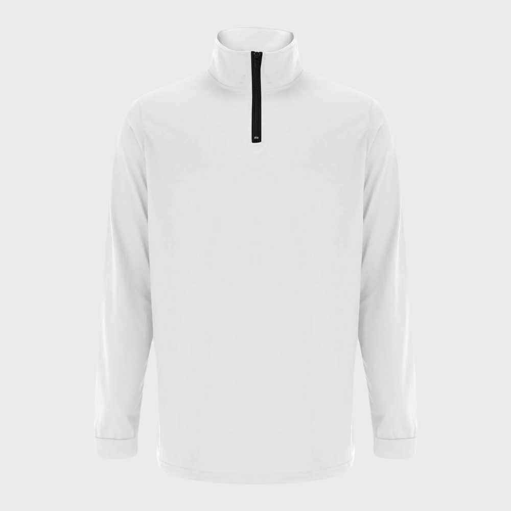 Warm Men's Sweater with Zip - Elias