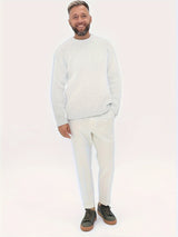 Warm Plain Knitted Sweater for Men - Elliot