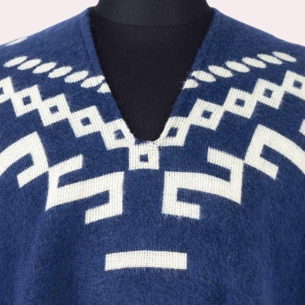 Warm Poncho for Men - Kael