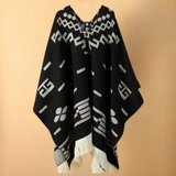 Warm Poncho for Men - Kael