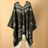 Warm Poncho for Men - Kael