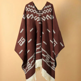 Warm Poncho for Men - Kael