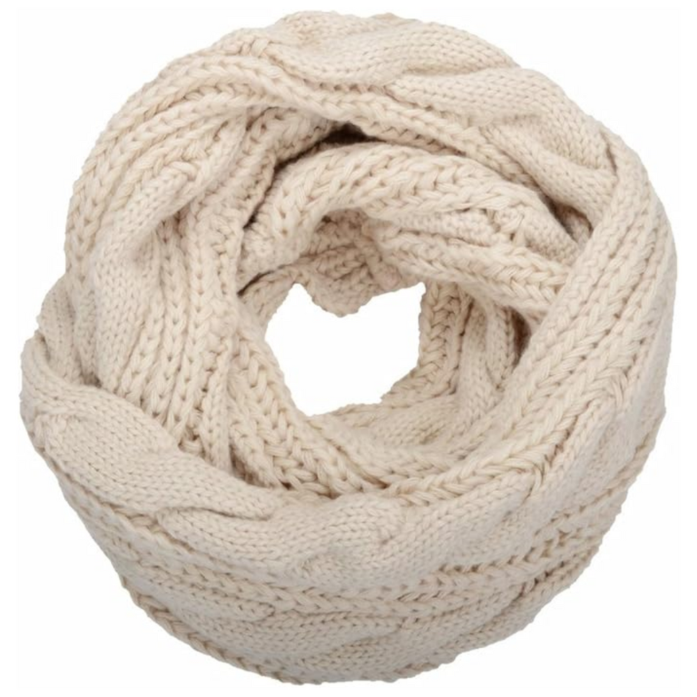 Cozy Davina Warm Ribbed Knitted Winter Scarf for Women - Stylish & Soft Cold Weather Accessory