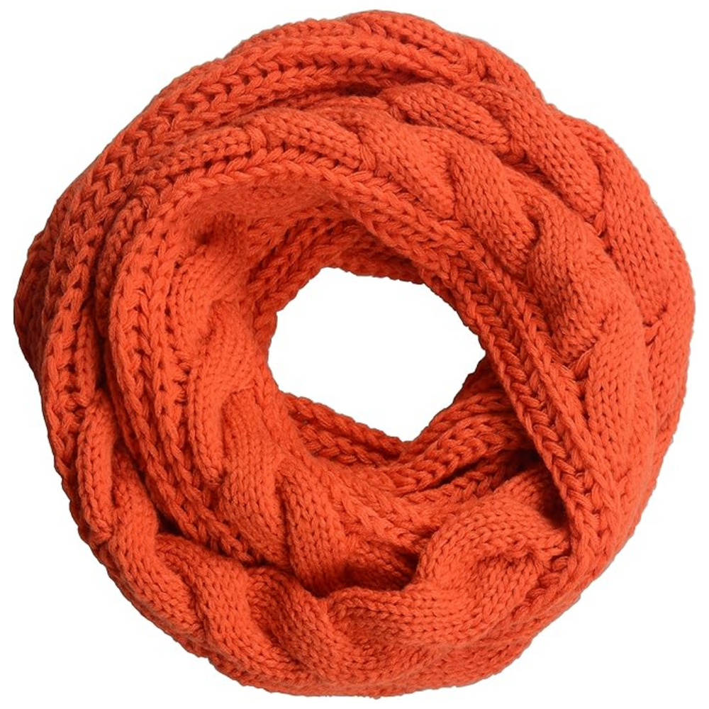 Cozy Davina Warm Ribbed Knitted Winter Scarf for Women - Stylish & Soft Cold Weather Accessory