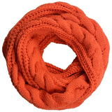 Cozy Davina Warm Ribbed Knitted Winter Scarf for Women - Stylish & Soft Cold Weather Accessory