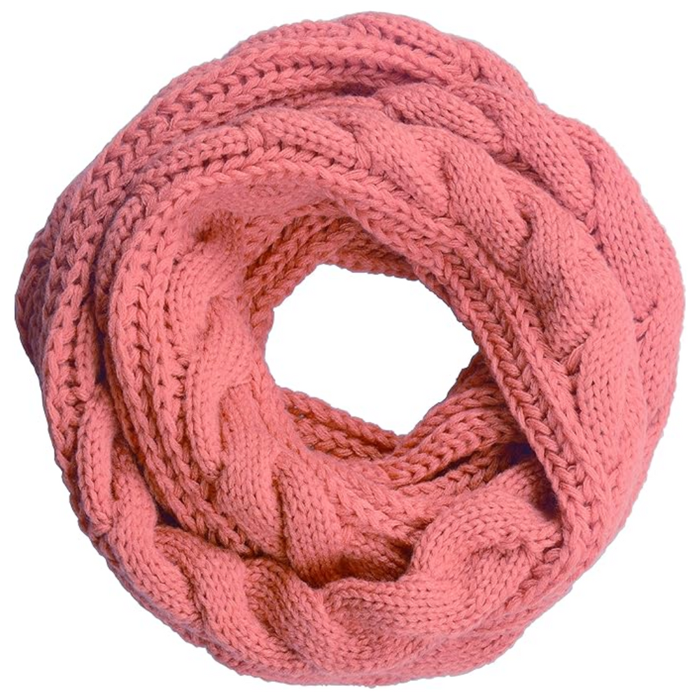 Cozy Davina Warm Ribbed Knitted Winter Scarf for Women - Stylish & Soft Cold Weather Accessory