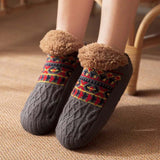 Cozy Non-Slip Grip Socks for Ultimate Warmth and Comfort - Perfect for Cold Weather
