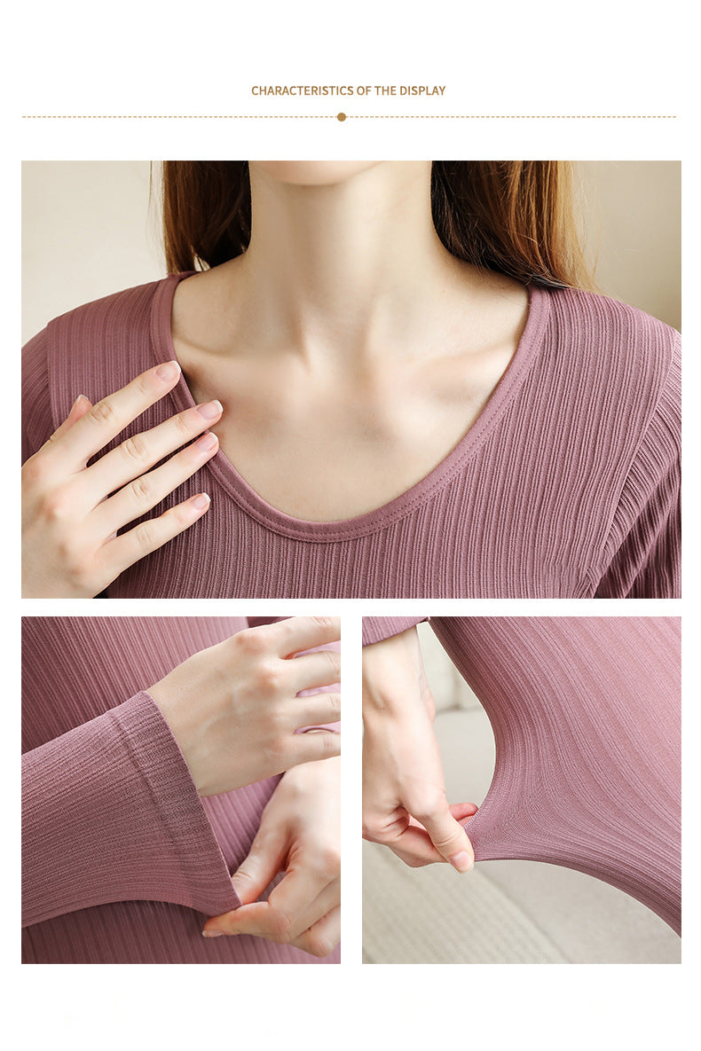 Women's Shaping Thermal Underwear Set - Warm & Comfortable Thermo Clothing for All-Day Wear